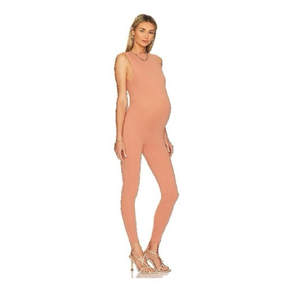 The Gia Jumpsuit in Rose BUMPSUIT Maternity Unitard One piece jumper pants XS